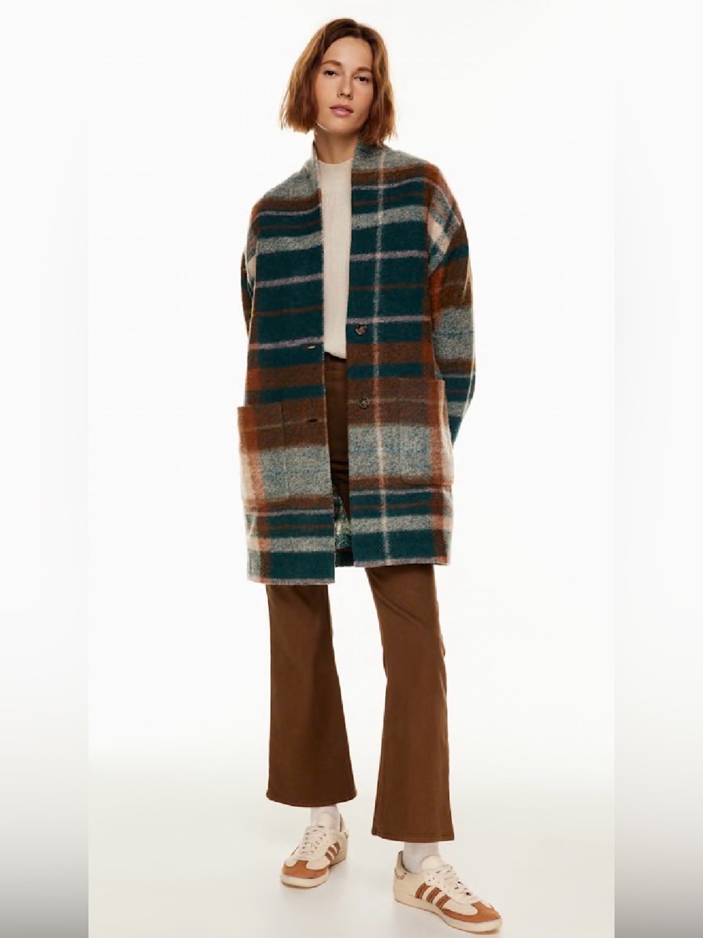 Wilfred Free/Aritzia Elm Jacket in Miro Scarab/Birch